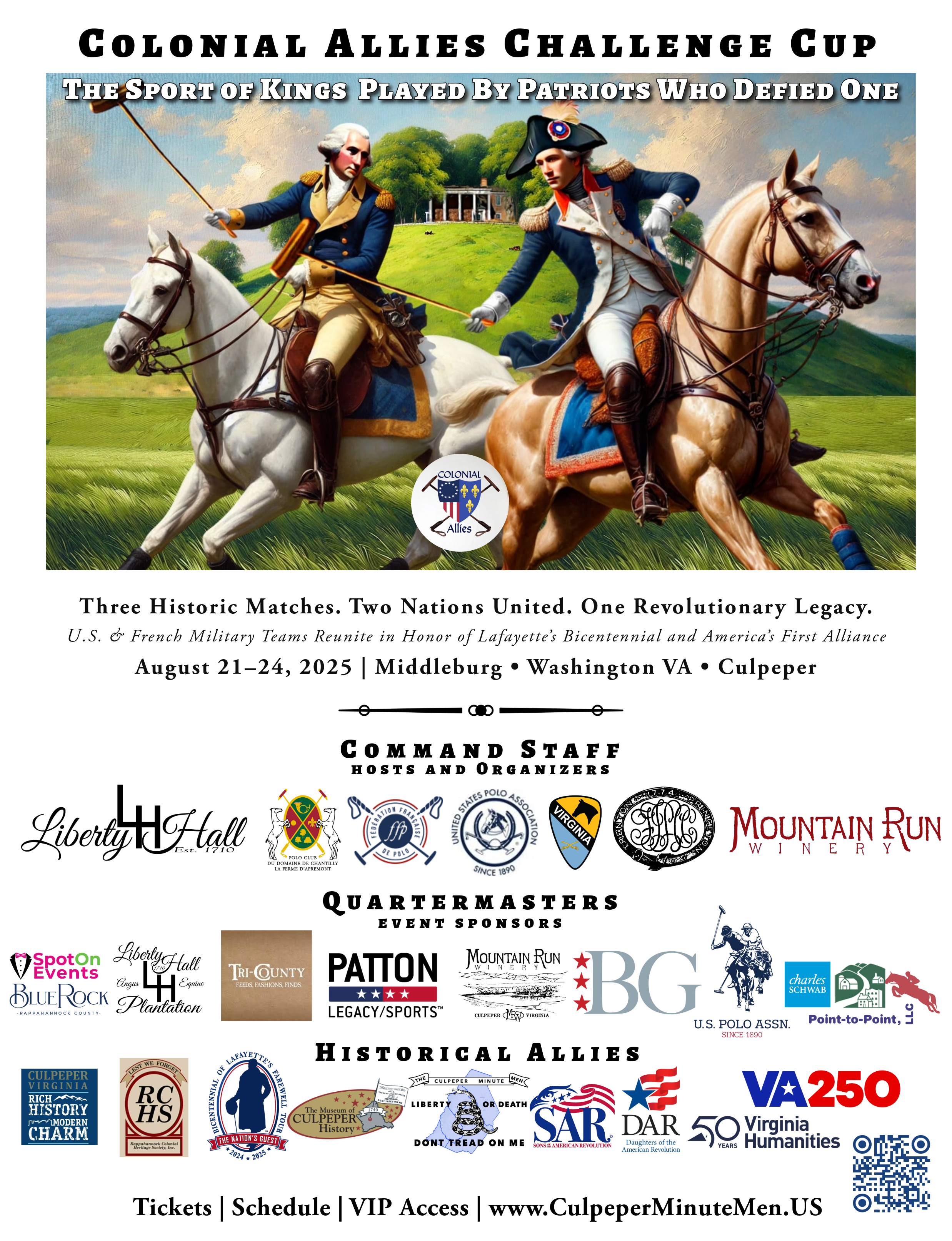 Colonial Allies Challenge Cup - International Military Polo Tournament